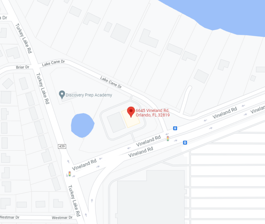 Lice Removal Service Orlando on map