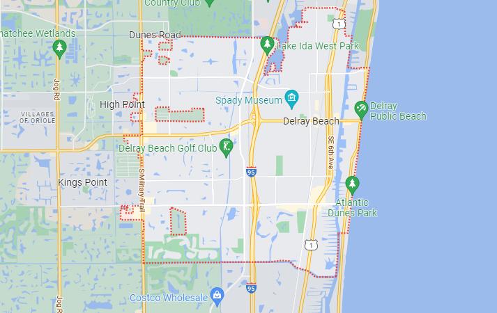 Lice Removal Service Delery Beach on map